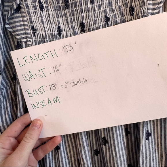 NWT Pilcro Flutter-Sleeve Button-Front Maxi DresS large Floral Black White - Picture 7 of 8